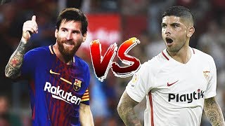 BARCELONA VS SEVILLA  Final Supercopa de España 2018 [upl. by Kearney895]