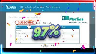 Marlins Test For Seafarer Score 97 [upl. by Lovering]