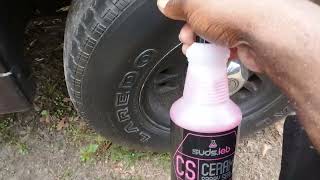 subs lab ceramic spray sealant test review on black paint job [upl. by Cynthea677]