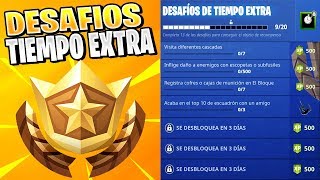 Como COMPLETAR TODOS los DESAFÍOS TIEMPO EXTRA en FORTNITE Desafíos de San Valentín [upl. by Deloris]