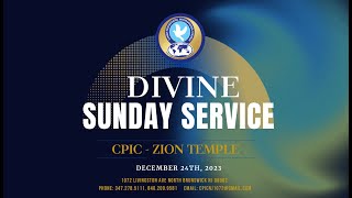 CPICNJ  ZION TEMPLE 21DAY FASTING  SUNDAY SERVICE  12124 [upl. by Treblihp]