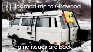 Quick trip to Girdwood in the Vanagon engine issues are back… vanagon volkswagen [upl. by Stelle]