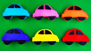 PlayDoh Cars Surprise Eggs Traffic Jam Cars 2 Spongebob Thomas Tank Engine Lalaloopsy FluffyJet [upl. by Aihsenot]