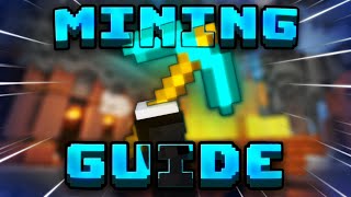 The ULTIMATE Glacite Tunnels Mining Guide Hypixel Skyblock [upl. by Henig651]