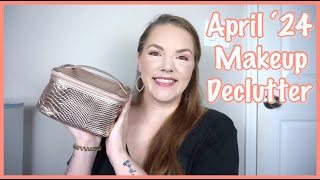 April 2024 Makeup Declutter amp Chopping Block Update [upl. by Jakoba]