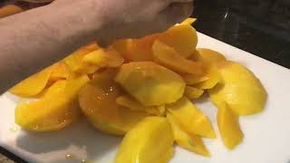 Jugo de Mango y Maracuyá  Como Hacer Jugo De Mango  Como Preparar Jugo De Maracuyá [upl. by Alodie]