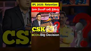 IPL 2025 Franchises to Retain 67 Players  RTM amp Retention Policy Explained ipl ipl2025 csk [upl. by Anidualc201]