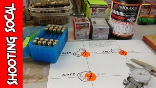 Reloading 223 Hornady 53gr  Nosler 55gr  Varget [upl. by Budworth]