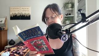 Bree reads Harry Potter and the Philosophers Stone Chapter 2 The Vanishing Glass [upl. by Ainaj]