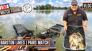 LIVE MATCH FISHING BARSTON LAKES FEEDER PAIRS MATCH  MIDLANDS FISHING MATCHES  BAGUPTV AUG 2022 [upl. by Wight843]