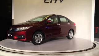 2014 New Honda City Exterior Walkaround [upl. by Ecnarrot]