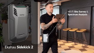 Ekahau Sidekick 2  WiFi Site Survey and Spectrum Analysis [upl. by Eissehc186]