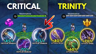 Wanwan Critical Build vs Wanwan Trinity Build [upl. by Thorman]