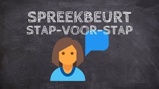 Spreekbeurt maken stap voor stap  video onderwijs [upl. by Laurene123]