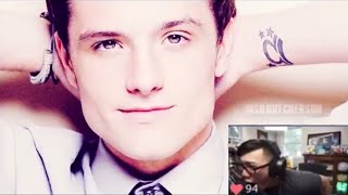 JOSH HUTCHERSON OVERSTREAMING 😱😱😱😱 [upl. by Cerelly118]