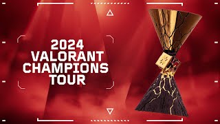 Announcing The 2024 VALORANT Champions Tour [upl. by Nadda645]