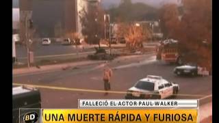 La muerte de Paul Walker  Telefe Noticias [upl. by Eidna]