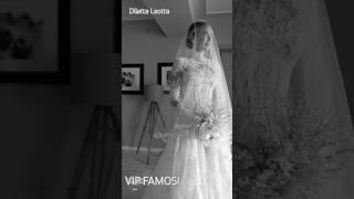 Il vestito da sposa di Diletta Leotta shorts youtubefeed feedshorts 26062024 [upl. by Assilam]