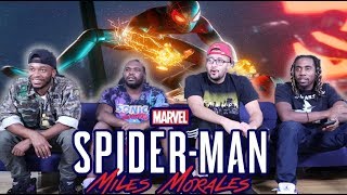 SpiderMan Miles Morales PS5 Reveal Trailer ReactionReview [upl. by Glogau516]