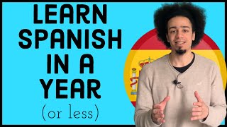 How to Learn Spanish in a Year or Less for FREE [upl. by Venuti782]