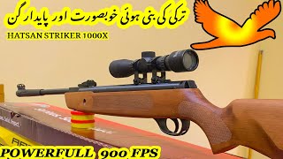 Hatsan 1000x  Airgun Review  Made in Turkey  Powerful [upl. by Epp]