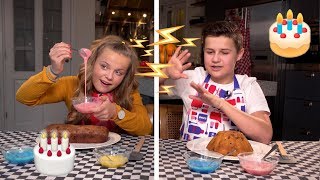 57 TELEPATHIE CAKE CHALLENGE🎂  JUNIORSONGFESTIVALNL🇳🇱 [upl. by Richers]