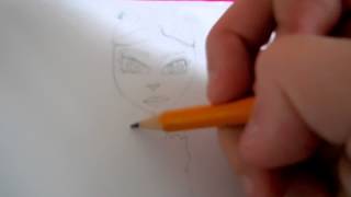 How To Draw Monster High Catty Noir [upl. by Aicire764]