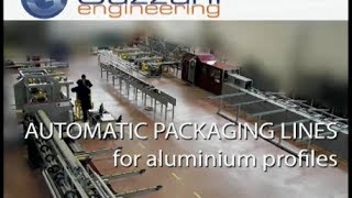 Aluminum profiles packaging machines [upl. by Oler]