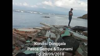 Detik  detik Terjadinya Gempa amp Tsunami Mengguncang Donggala My Story [upl. by Cob]