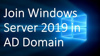 How to Join Windows Server in Active Directory Domain  OMAR ICT World  omar ict world [upl. by Benildas]