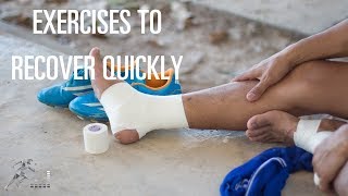 Exercises for an ankle sprain to help you recover quickly [upl. by Anael]