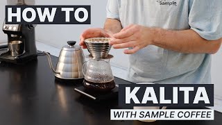 Kalita Wave Coffee Recipe [upl. by Vitoria]