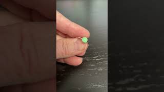 6mm Round Chrysoprase Ring 925 Sterling Silver Size 7 US Dainty Green Gemstone Ring rings [upl. by Mcginnis]