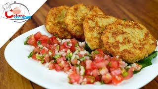 Tortitas de Papa y Atún DELICIOSAS [upl. by Hesta]