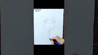 yamada from asagao to kase san drawing anime yamada animedrawing shorts short [upl. by Eelsha]