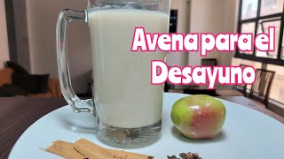 como preparar quaker  desayuno con avena  receta fácil y rápida [upl. by Neitsirk954]