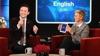 Joseph GordonLevitt Does Accents with Heads Up [upl. by Asina]