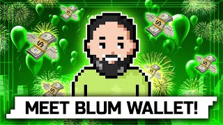 Blum Wallet is Here 👏  Blum News [upl. by Mchale]