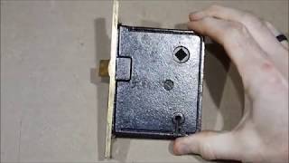 Antique Corbin Mortise Latch Repair amp Maintenance [upl. by Ada729]