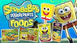 A Look at Nostalgic SpongeBob Foods amp Candies [upl. by Balthasar201]