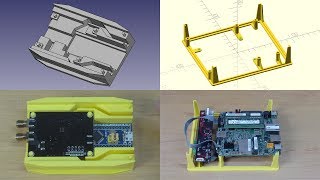 008 Prototype Enclosures with FreeCAD amp OpenSCAD [upl. by Antin]