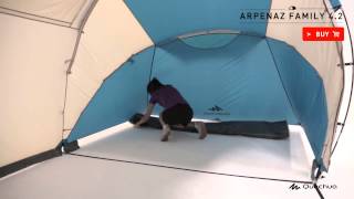 Barraca Arpenaz Family 42 Quechua  Exclusividade Decathlon [upl. by Kynan273]