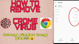 Paano tanggalin ang virus sa chrome  How to remove chrome virus [upl. by Ostap]