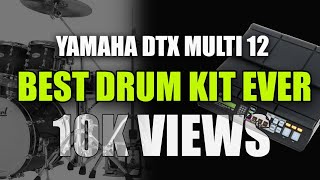 Yamaha dtx multi 12 acoustic drum tones  new wave samples [upl. by Irotal]