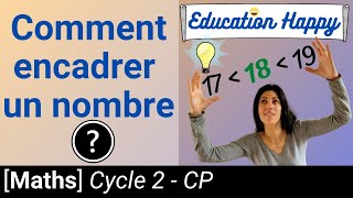 Encadrer un nombre à lunité et la dizaine en classe de CP [upl. by Fiske]