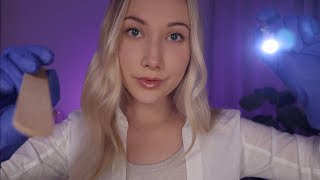 ASMR FAST Cranial Nerve Exam  Eyes Ears Reflexes amp Sensation Tests ⚡ [upl. by Ybrad]