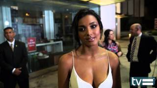 Jessica Lucas Interview  Gracepoint FOX [upl. by Alleinad794]