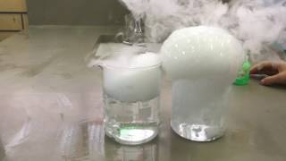 Sublimation  Dry Ice Detergent and Water [upl. by Vange]