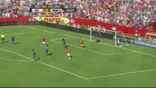 Kansas City Wizards 21 Manchester United  Highlights [upl. by Noval709]