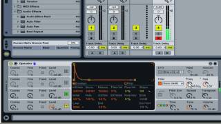 subtractive synthesis in Ableton Operator [upl. by Giarc482]